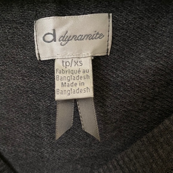 DYNAMITE beaded shirt dress - Picture 4 of 5